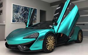 McLaren 570S Coupe on Forgiato Wheels (TEC 3.6) 2019 года